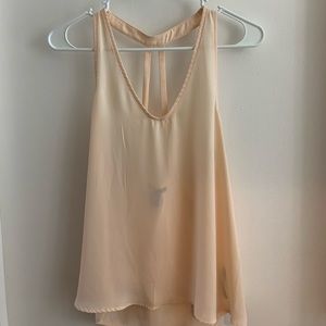F21 Pale Pink Tank Blouse